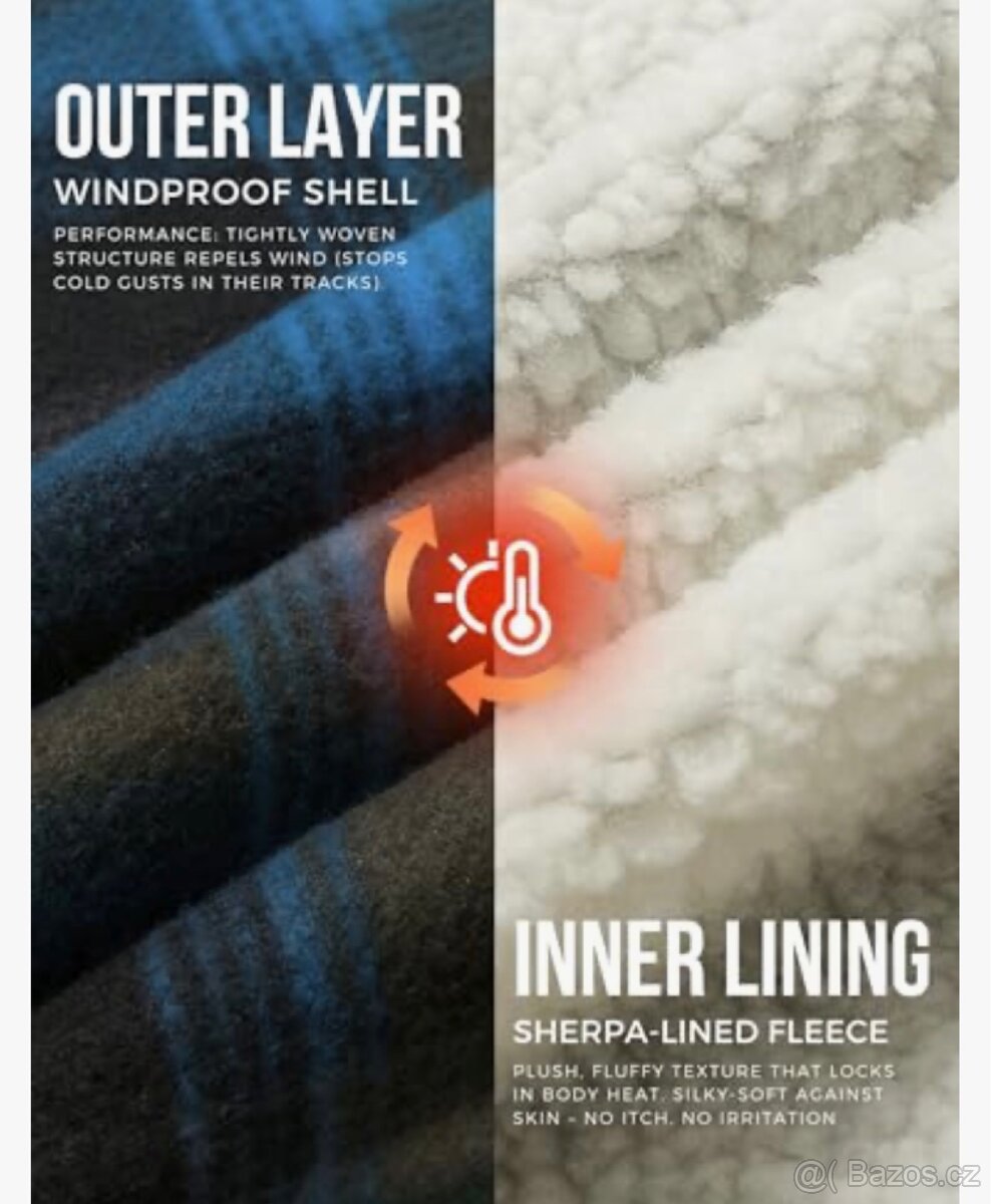 Pánská bundo-košile XL - 12