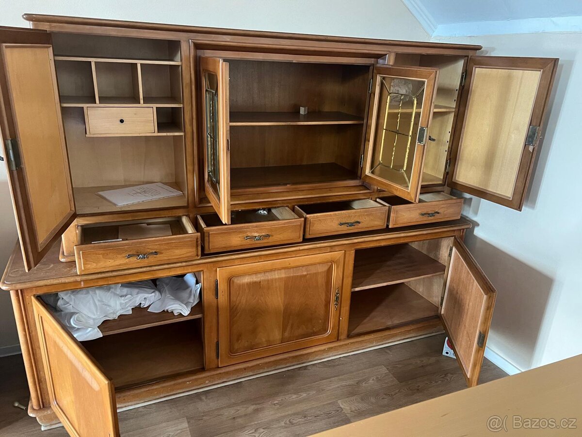 Příborník /bufet starožitný masiv dub - 12