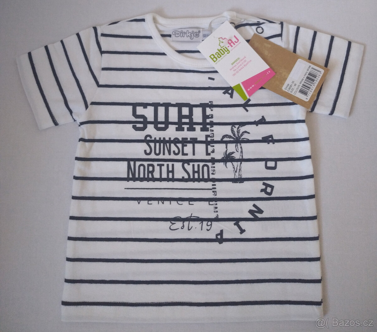 NOVÁ chlapecká trička vel.62-74 25Kč/ks - 12