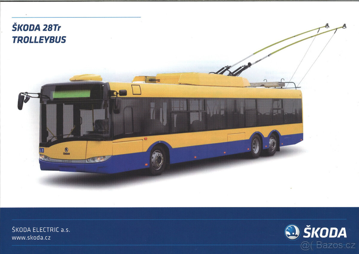 Prospekty - Trolejbusy Škoda 1 - 12