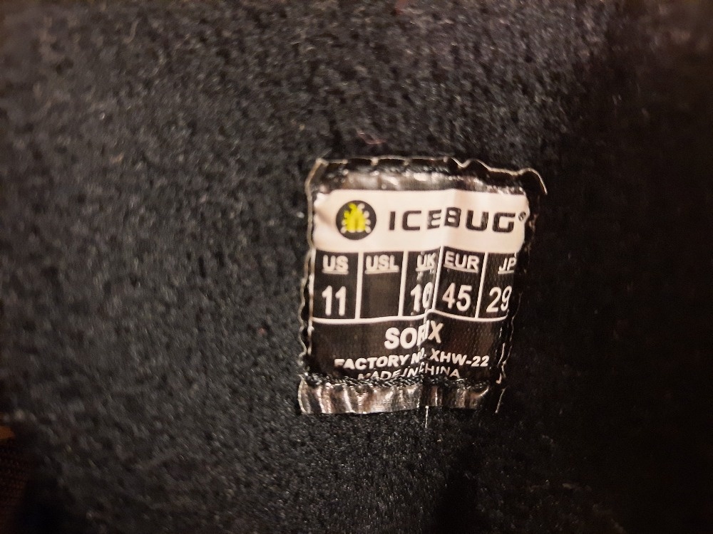 Nová nenošená pánská zimní obuv ICEBUG SORIX black - 12