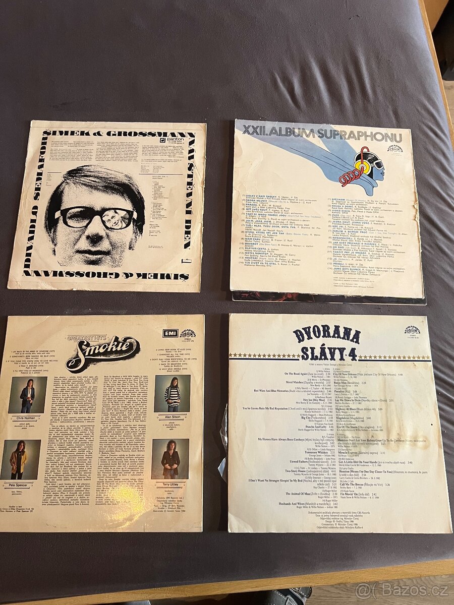 Staré gramofonové desky - 12
