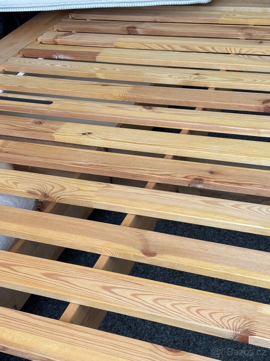 Ikea Mandal postel 160x200 + matrace DORMEO - 12