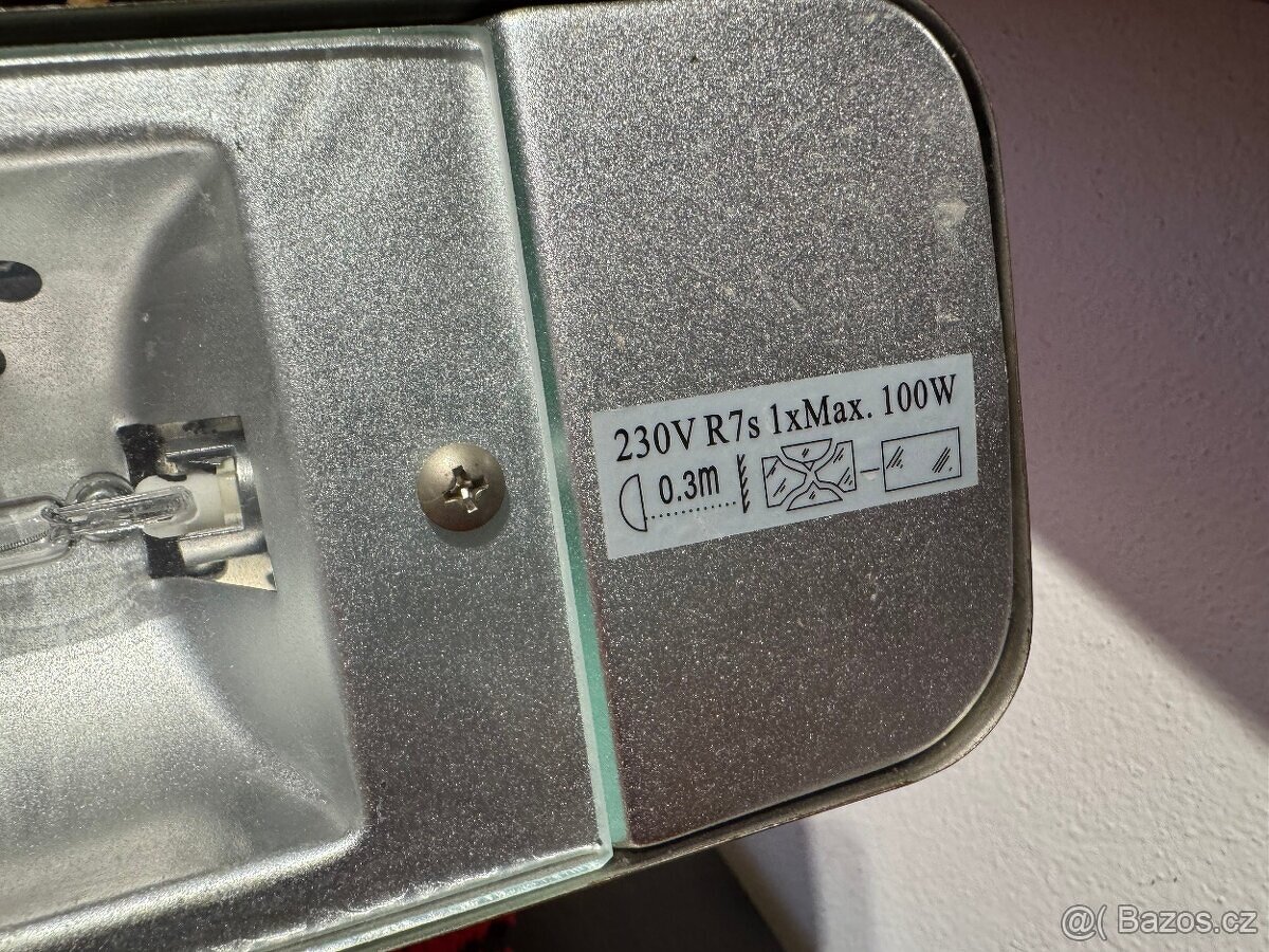 Stolní lampa celonerezová - TOP stav - 12