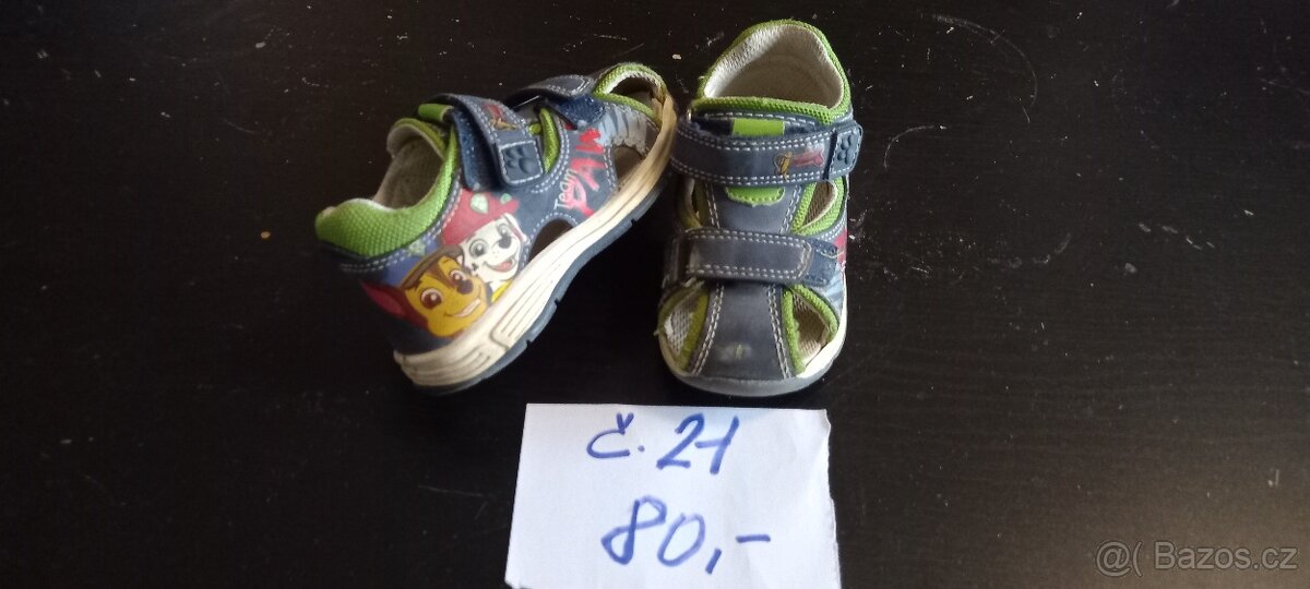 Dětské nošené botičky vel. 19, 20 a 21 - 12