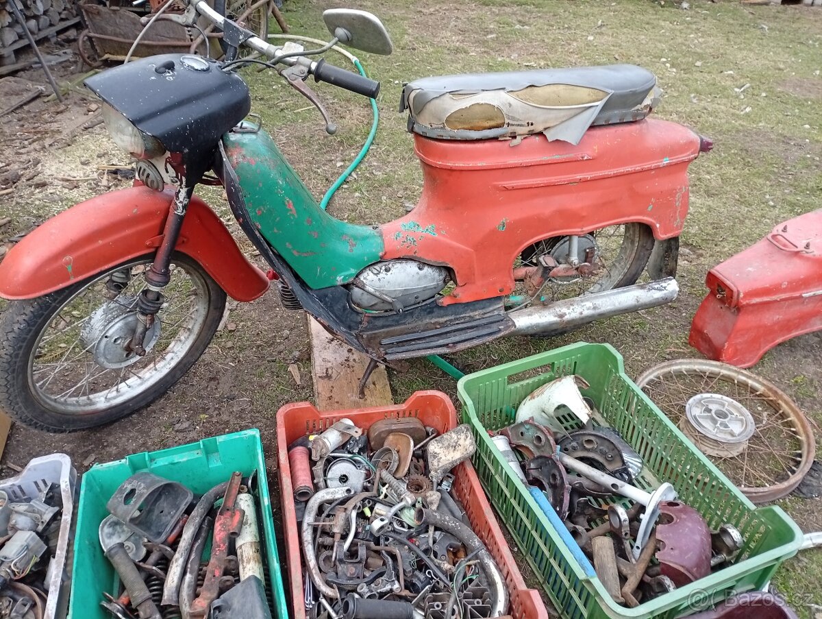 Jawa 50 pionýr+dily - 12