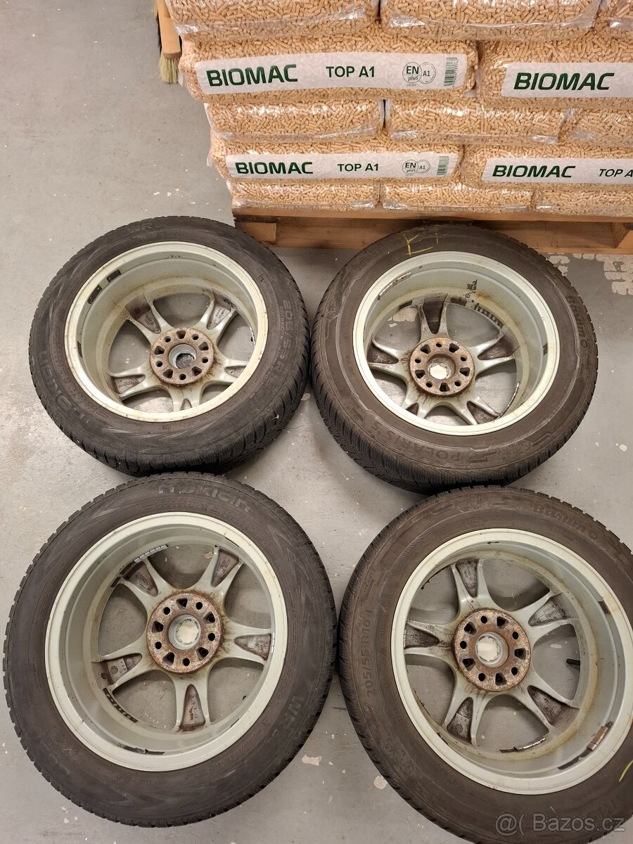 Alu kola 7Jx16H2 vč.pneu - 12