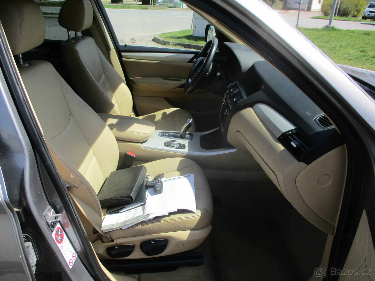 BMW X3 2,0dA xDrive 135kw Kůže Xen bez koroze 2011 - 12