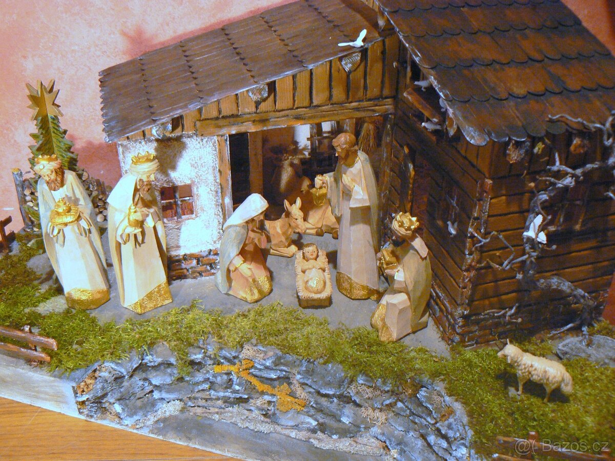 Dřevěný betlém - 12