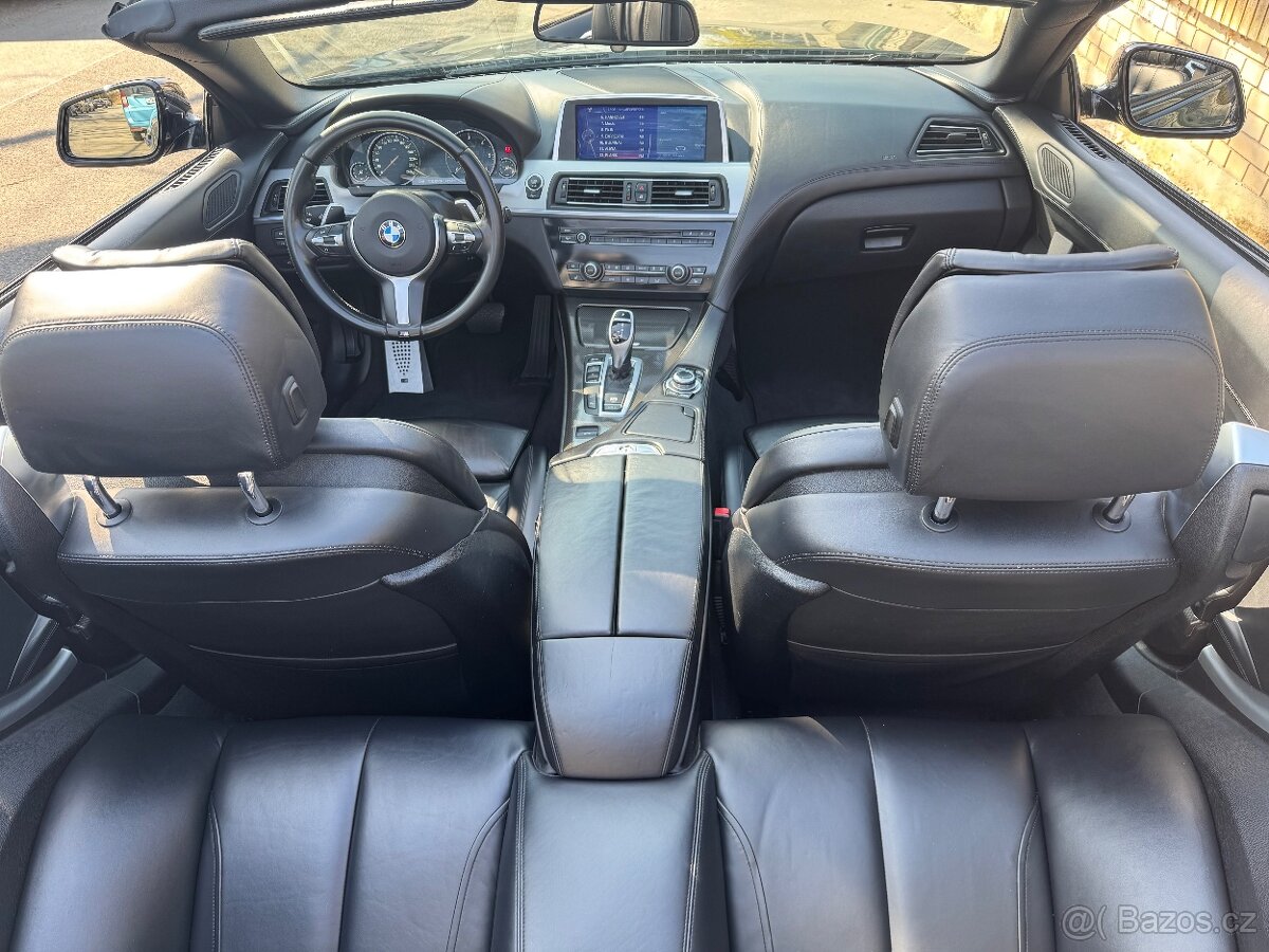 BMW 640d cabrio, 122 tis.km, původ DE - 12
