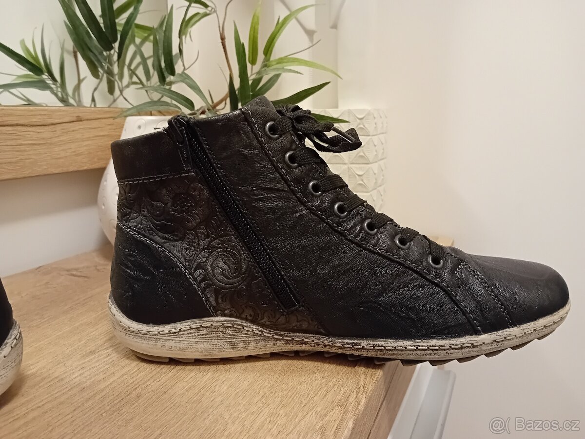 Remonte dámské kotníkové boty vel. 42 kožené - 12