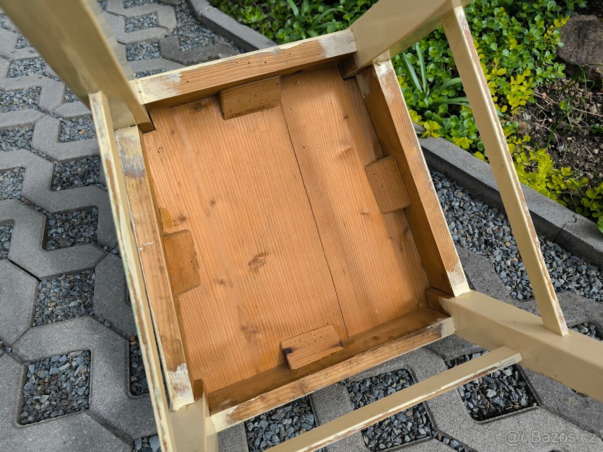 Starožitné kuchyňské selské židle - 30. léta - 12