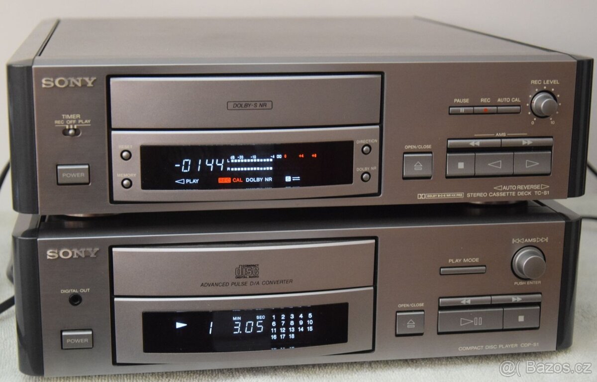 Tape deck SONY z řady SCALA, top midi,Dolby B,C,S,HX PRO - 12