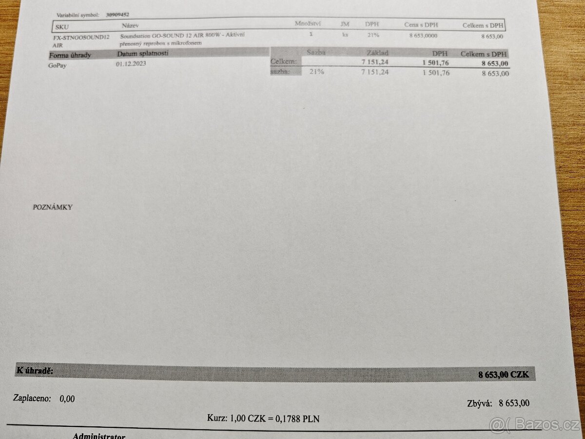 Reprobox - kombo s mikrofonem. - 12