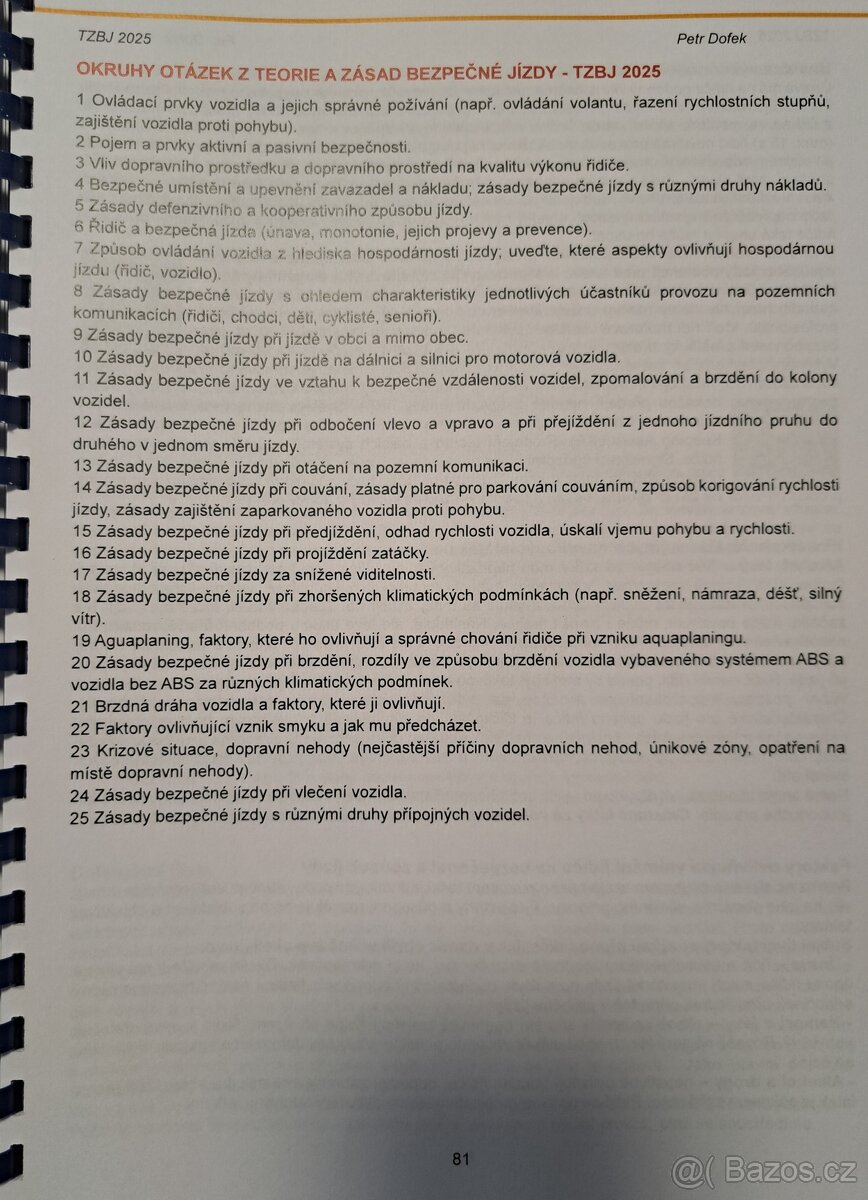 Autoškola Učitel autoškoly - 12