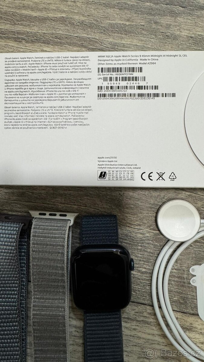 Apple Watch Series 9 45mm Cellular - model s voláním - TOP - 12