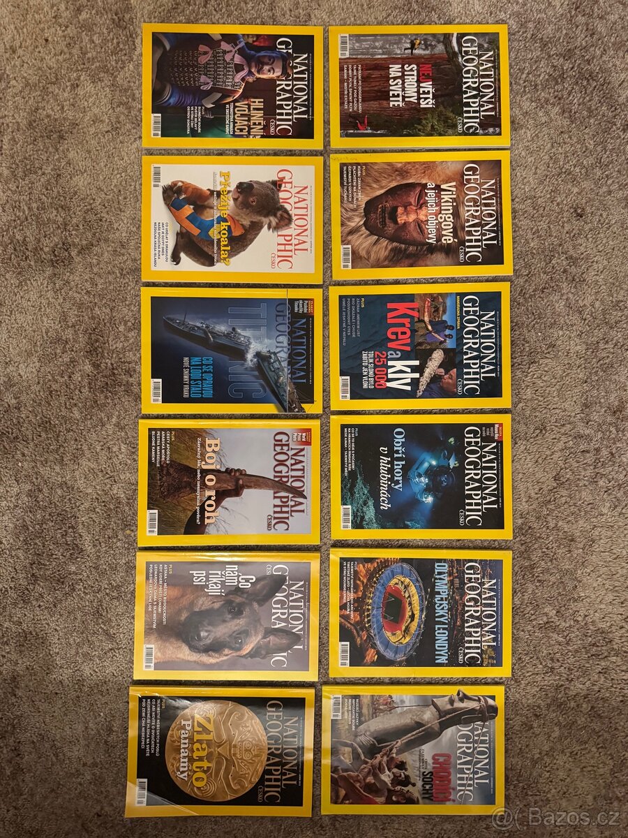 Časopisy National geographic - 2005 až 2022 - 12
