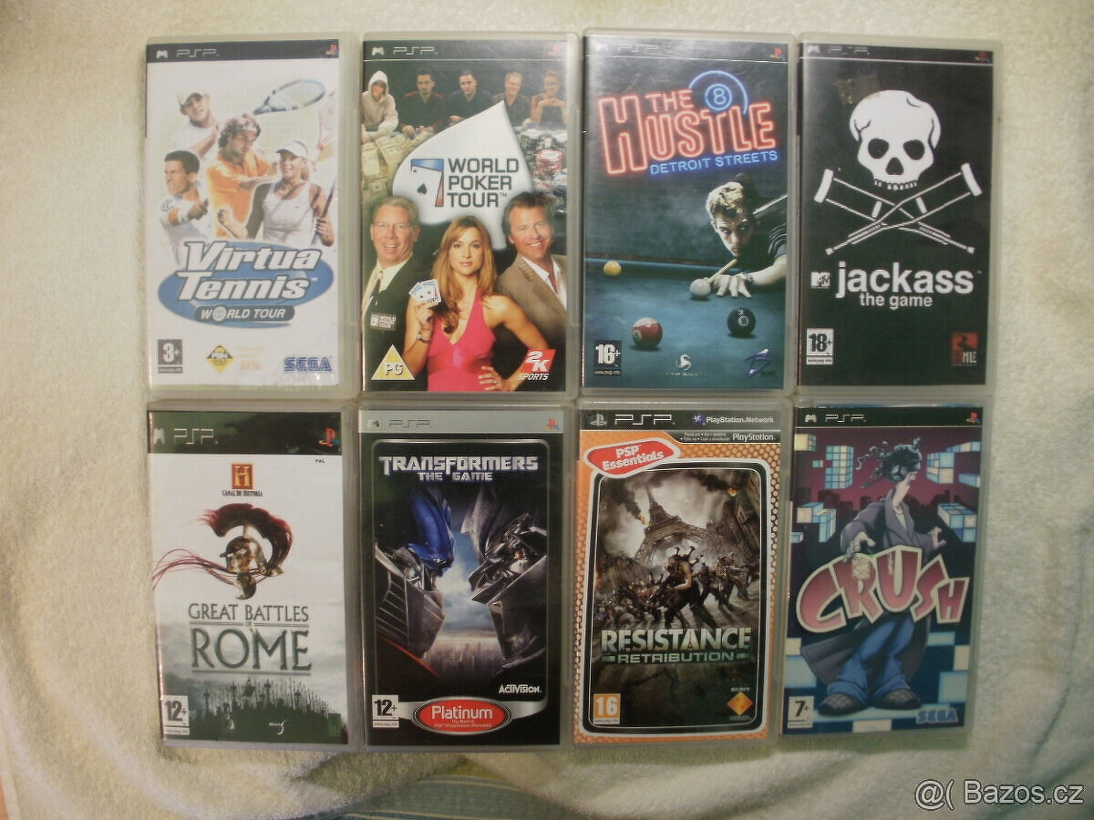 Hry na Playstation Portable - PSP - Použité - Ceny v textu - 12