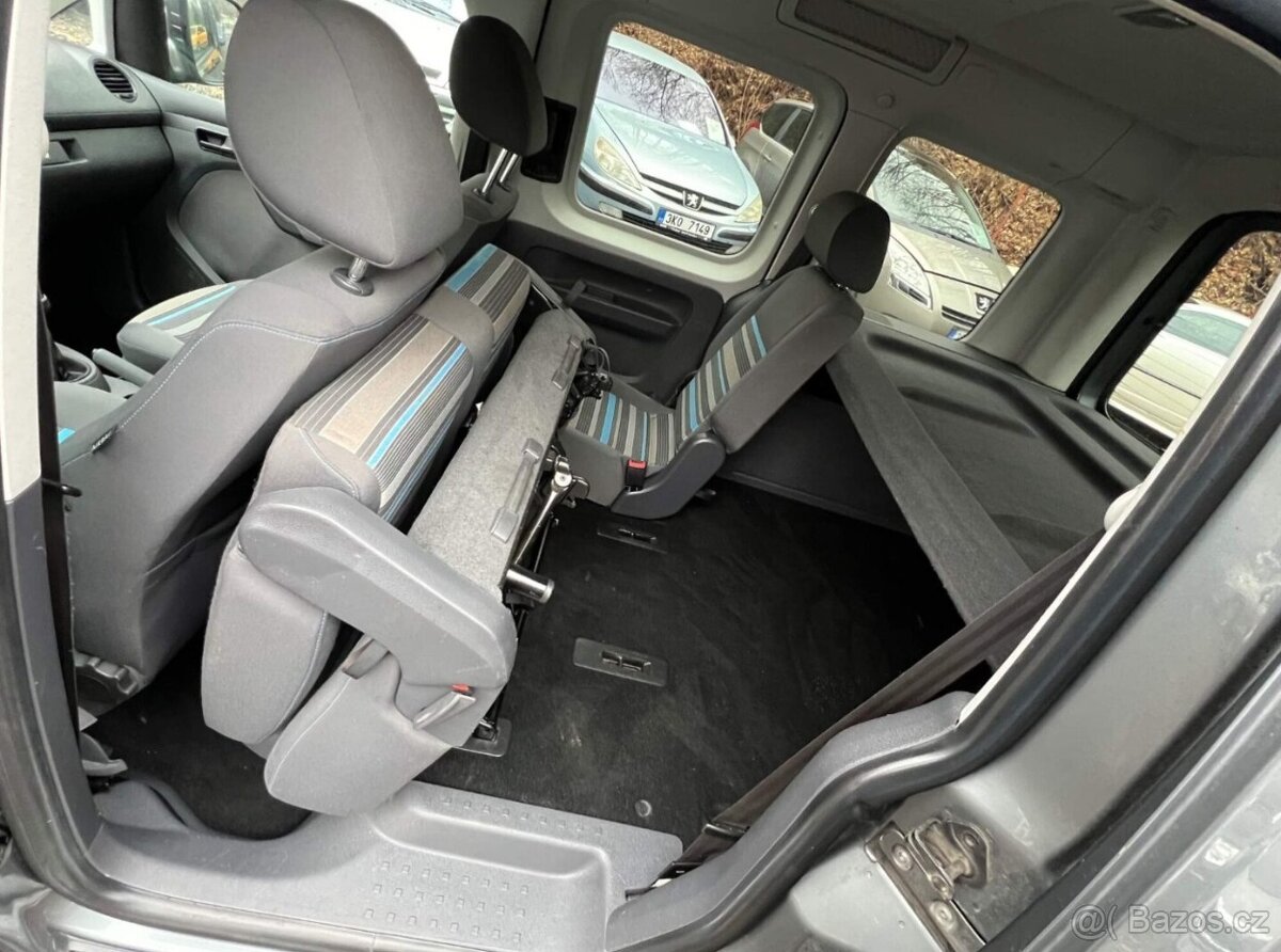 VW Caddy 1.2 TSI 77 kW 2x šoupačky 2011 klima serviska - 12