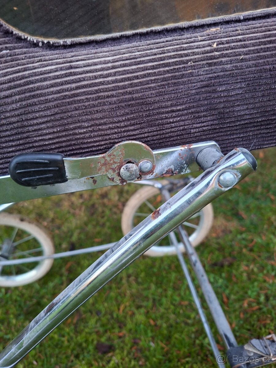 Retro kočárek pro miminko Gesslein č. 2 - 12