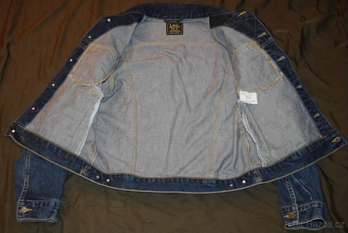 Jeans bunda LEE Jacket, 100% bavlna, vel.M - 12