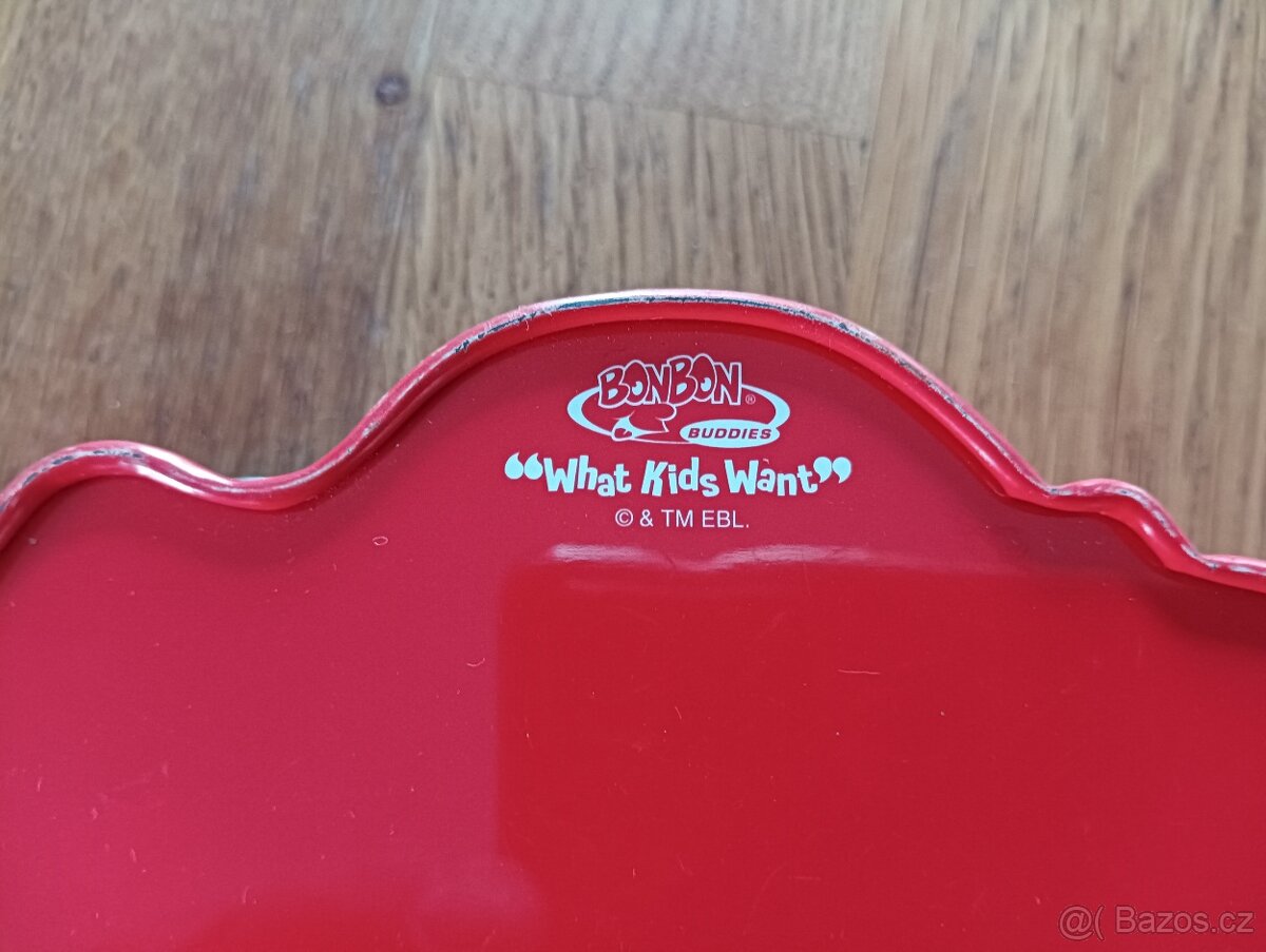 PLECHOVÁ ZNAČKOVÁ KRABIČKA OD BONBONU NODDY CAR FRANCIE - 12