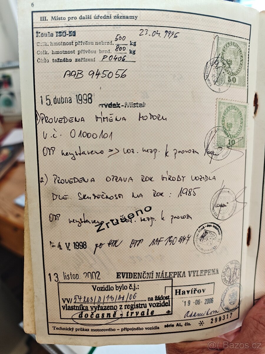 Opel KADET 1,6D GLS RV 1985 - 12