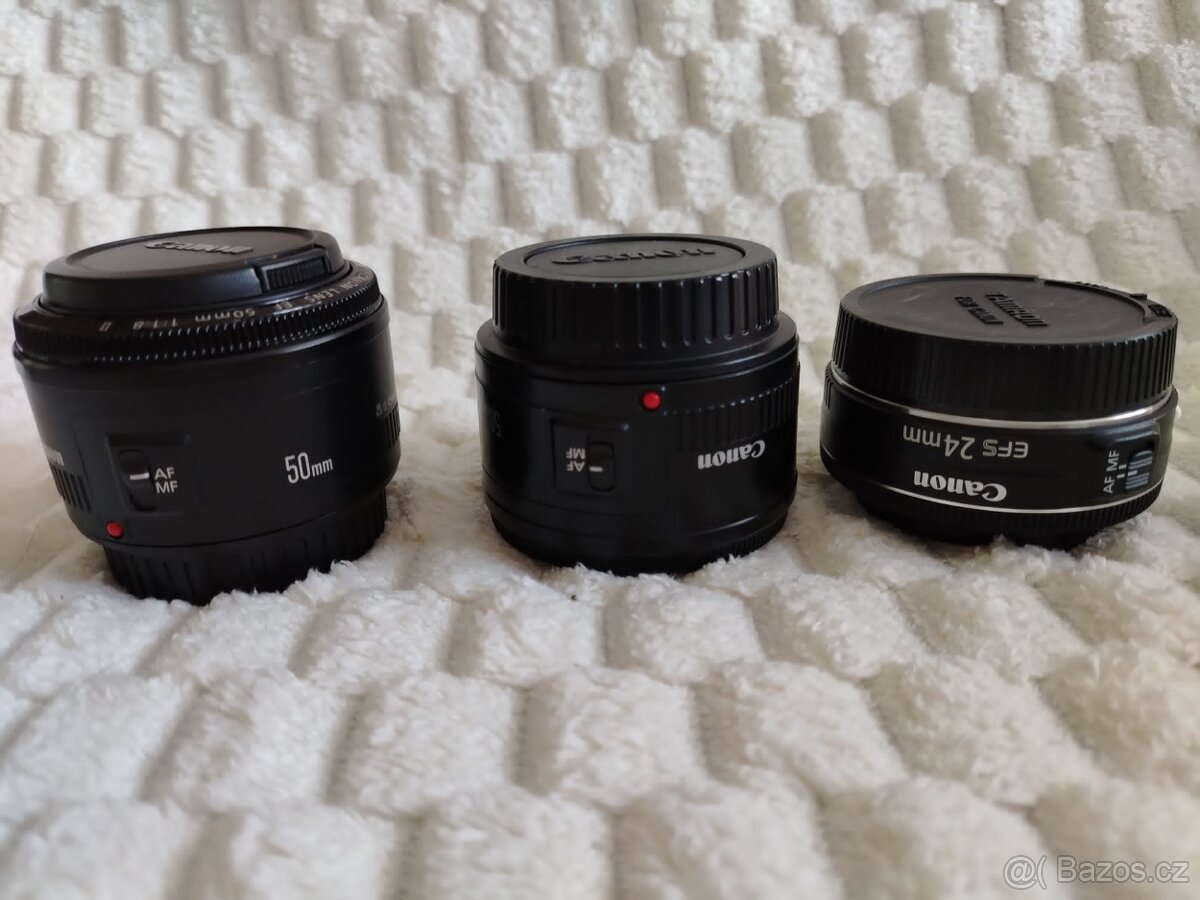 canon s objektivy a taškobatůžkem - 12