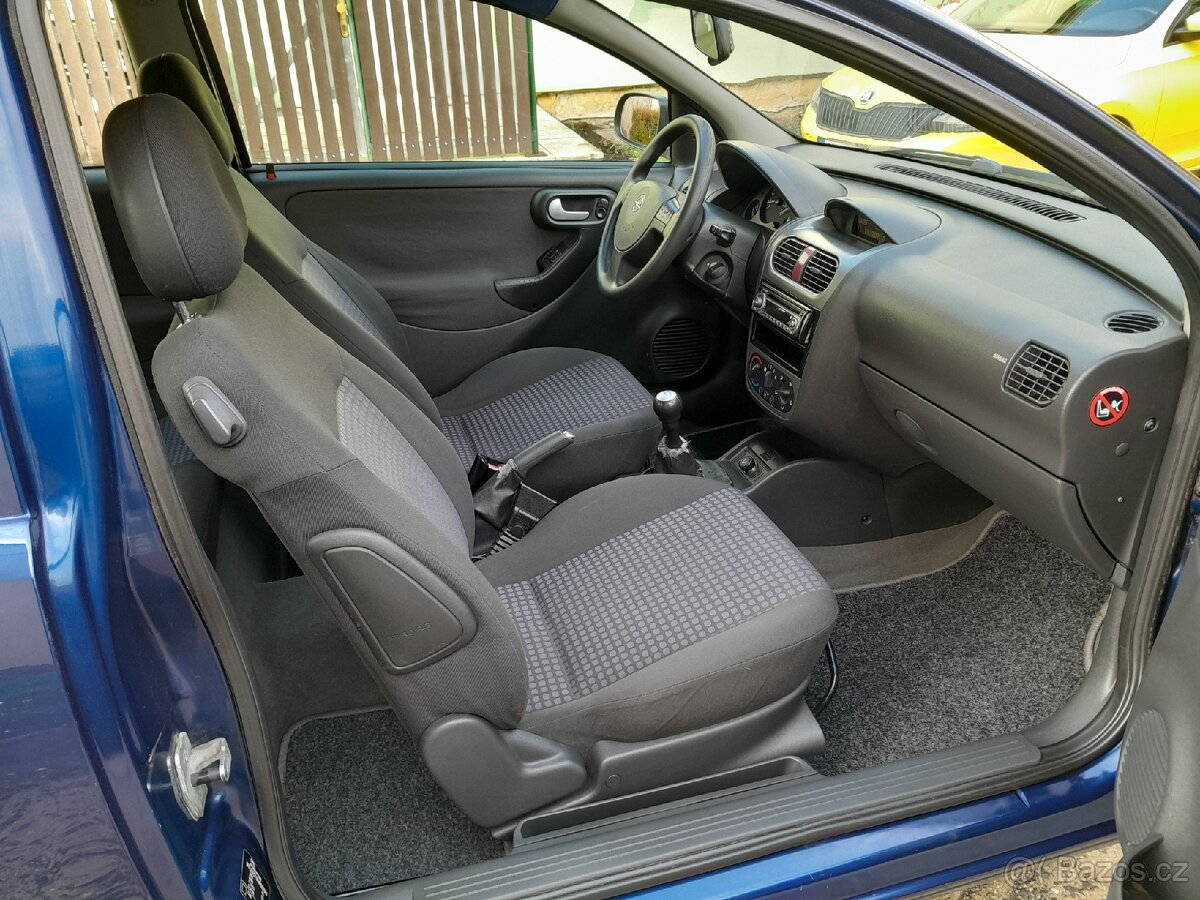 Opel Corsa C 1.2i 55kW rok 2003 naj.181tis. NOVÁ STK - 12