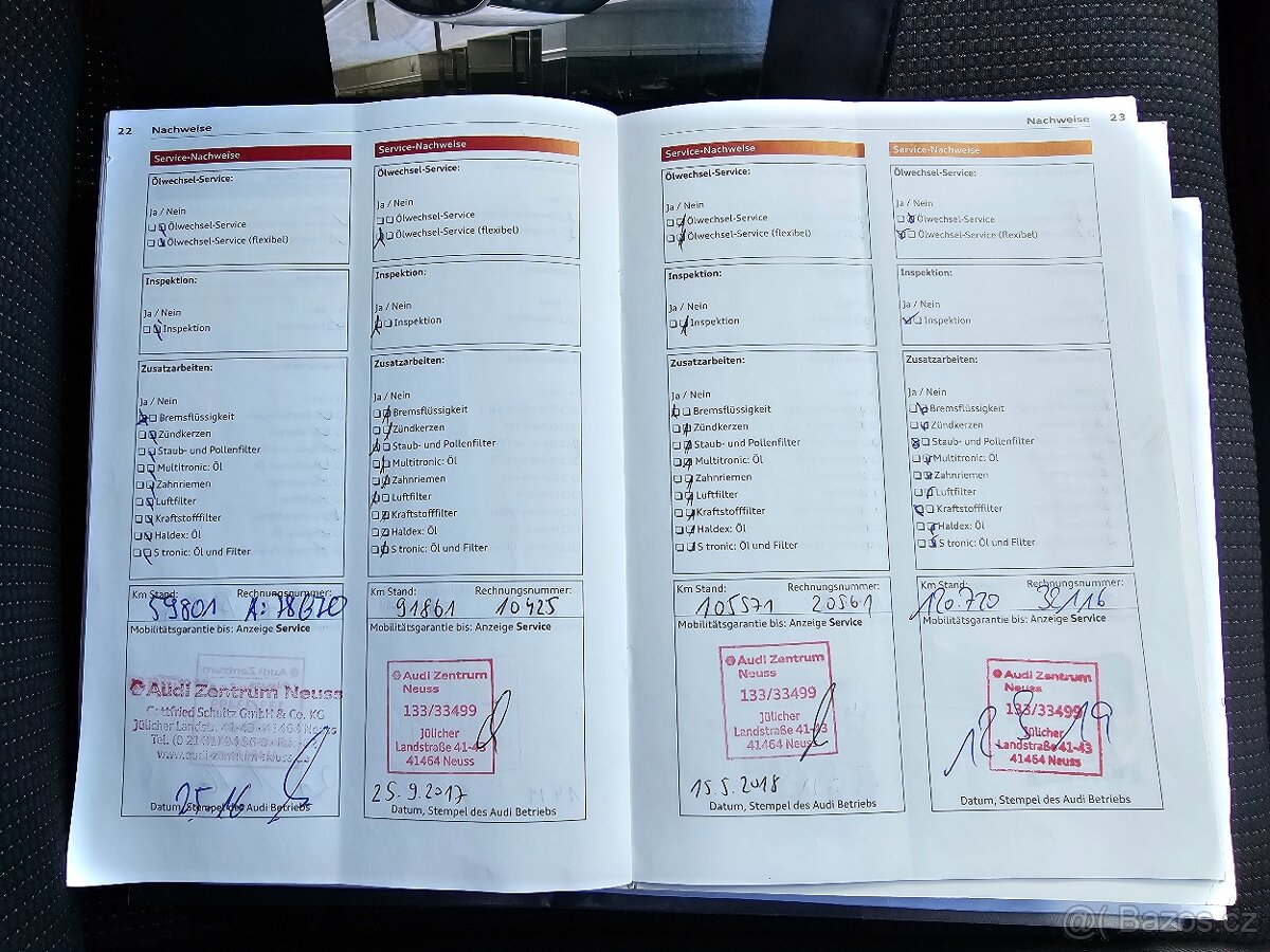 Audi A4 Avant, 2.0 TDI S-Line, druhá kola, po servisu - 12