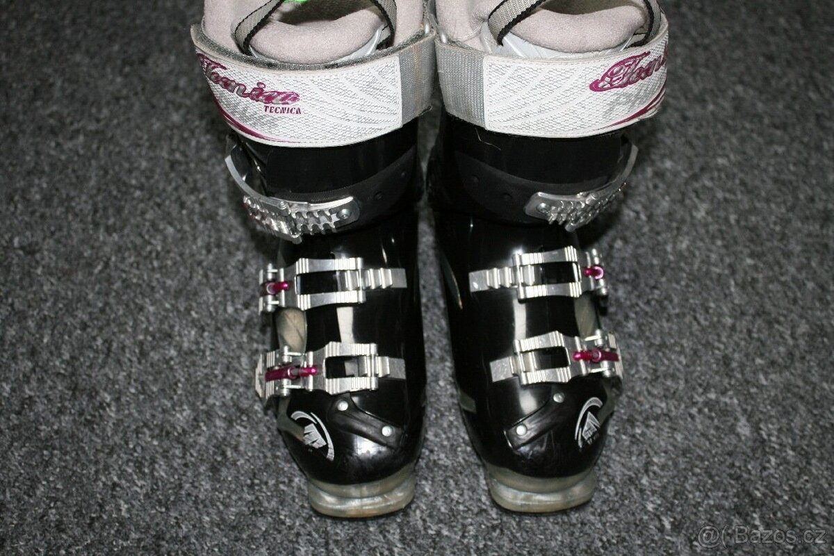 dívčí lyže Dynamic Elve 130 cm , lyžaky Rossignol - 12