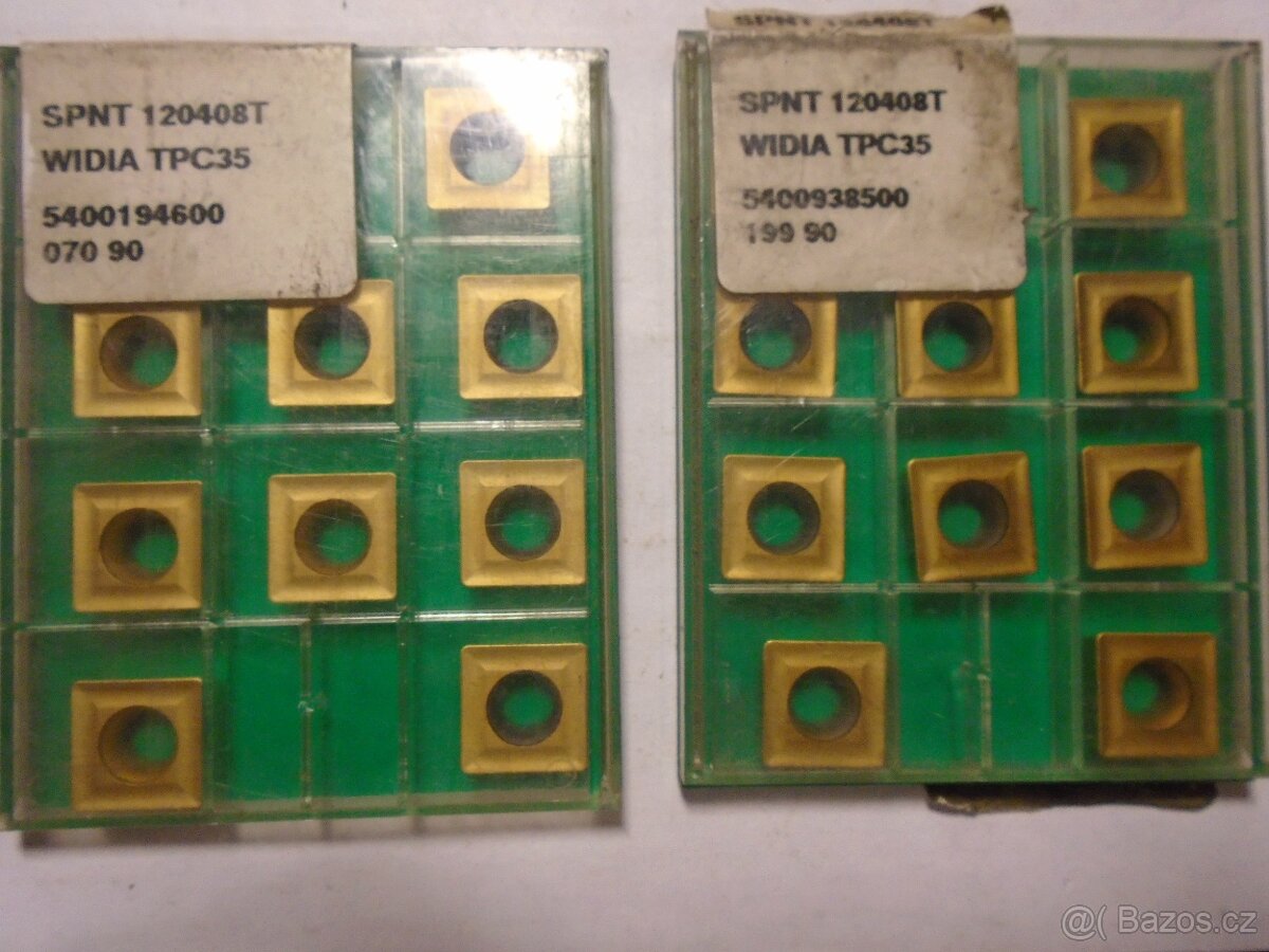 Karbidové plátky - 12