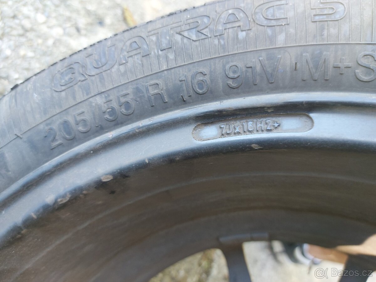 OPEL ALU kola DOTZ R16 s pneu LAUFEN 205/55 R16 - 12