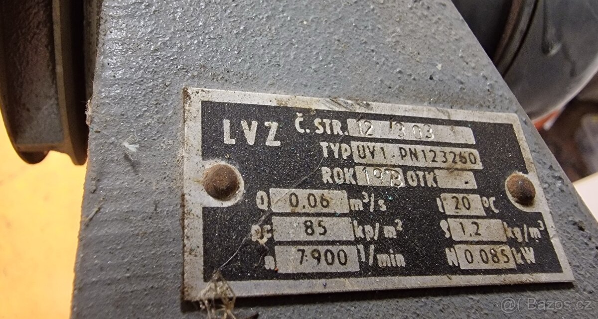 Prodám lehkou polní výheň na 220V s regulací otáček - 12