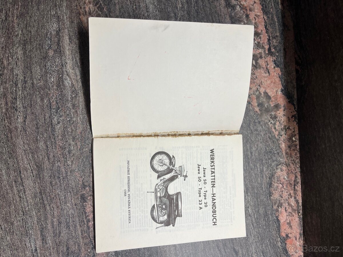 Katalog v Němčině Jawa pionýr/mustang - 12