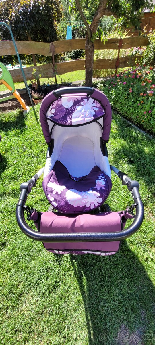 Krásný multifunkční kočárek LARGO -pěkný zachovalý - 12