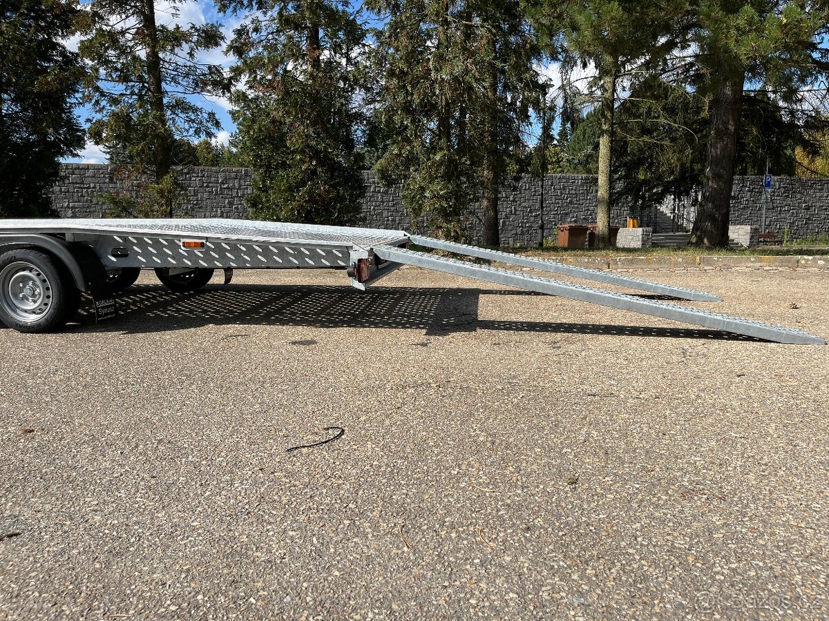 Přepravník snížený, kurtování celá plocha 450x210cm, 2700kg - 12