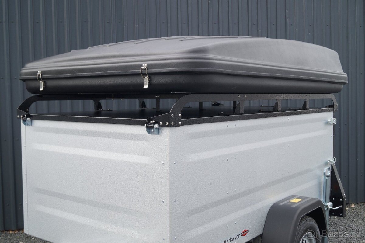 Böckmann® Multifunkční Camping Přívěsný Vozík + Stan - 12