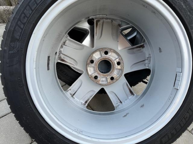 Orig.ALU sada r17 VW PASSAT B7,B8 5ks+zánovní MICHELIN - 12