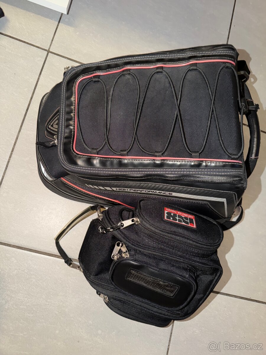 Prodám výbavu (helma, boty, zámek, batohy (dohoda)) - 12