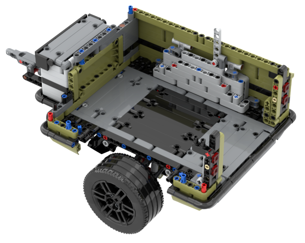 Lego Technic přívěs k setu 42110 Defender (MOC) - 12