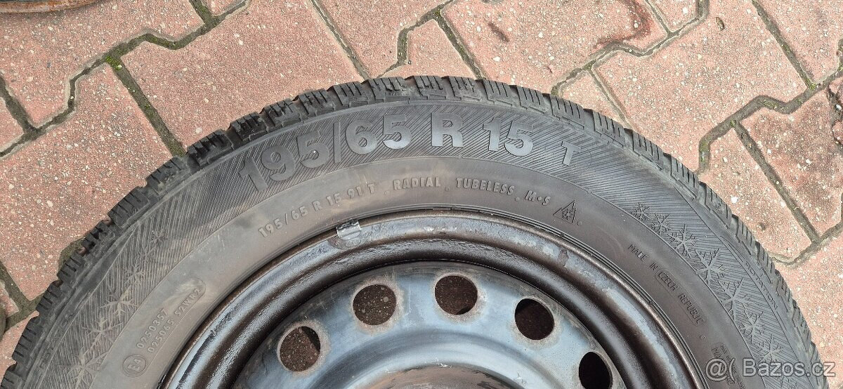 Plechové disky 6x15 5x114,3 ET46 střed 67 Kia Hyundai - 12