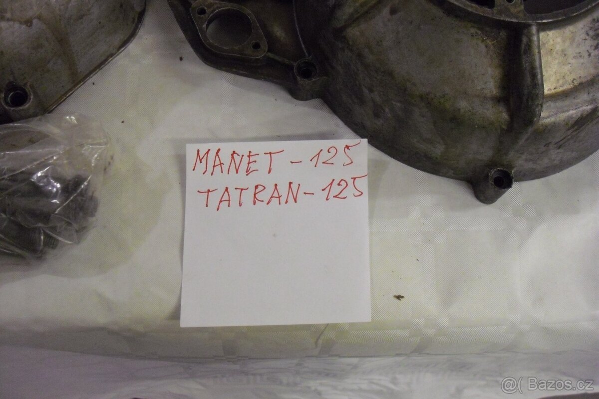 Prodám originální díly na Jawa Manet,Tatran 125 - 12