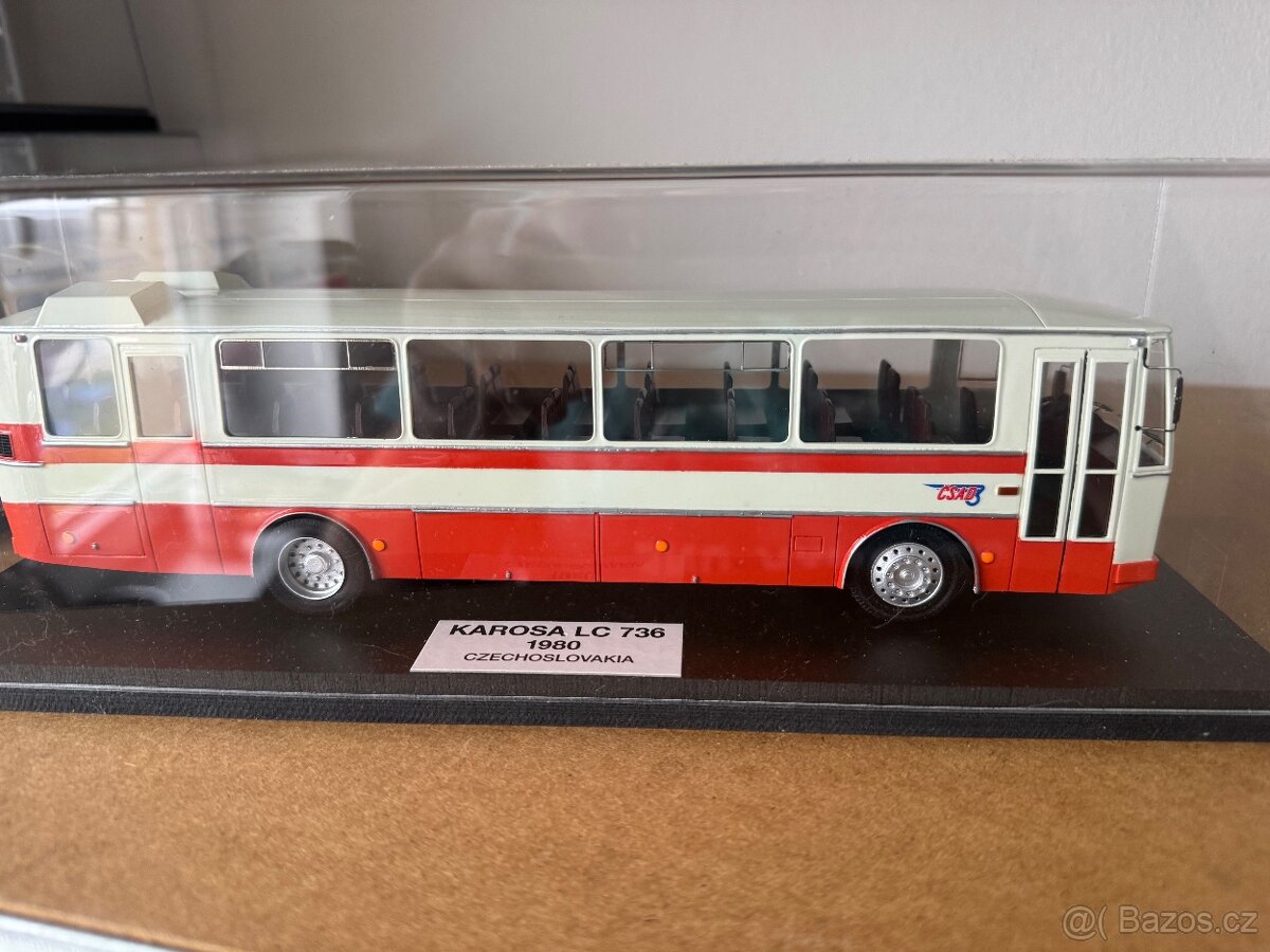 Vánoční výprodej autobusů/osobních 1:43 Abrex Foxtoys moje - 12