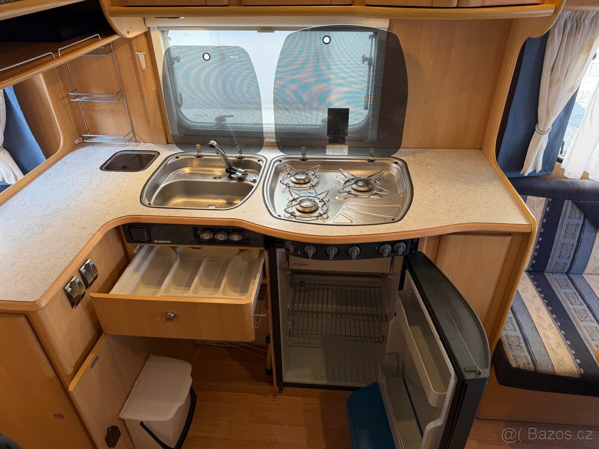 Dethleffs 510 2003 stan, nosič kol THULE, 1 MAJITEL - 12