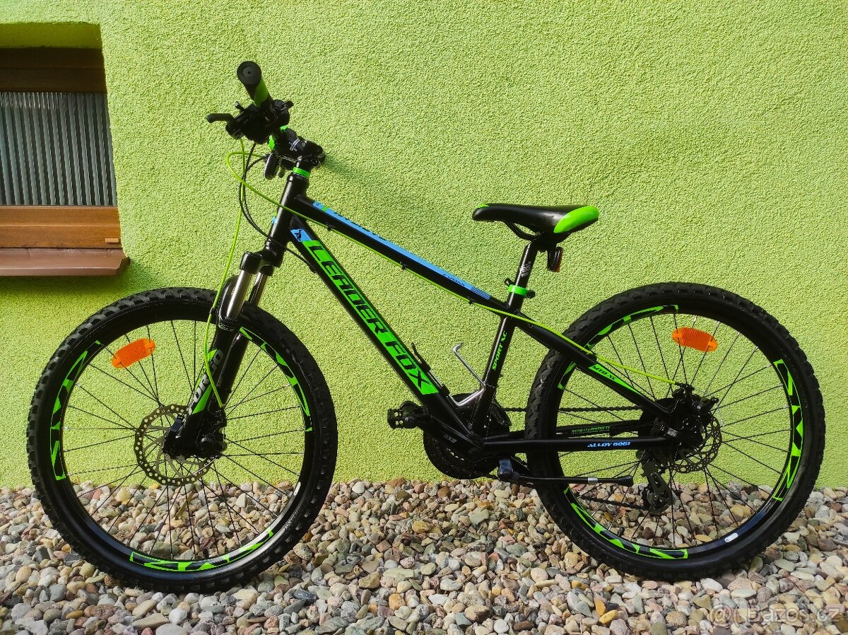 Značkové dětské kolo Leader Fox 24" disc - 12