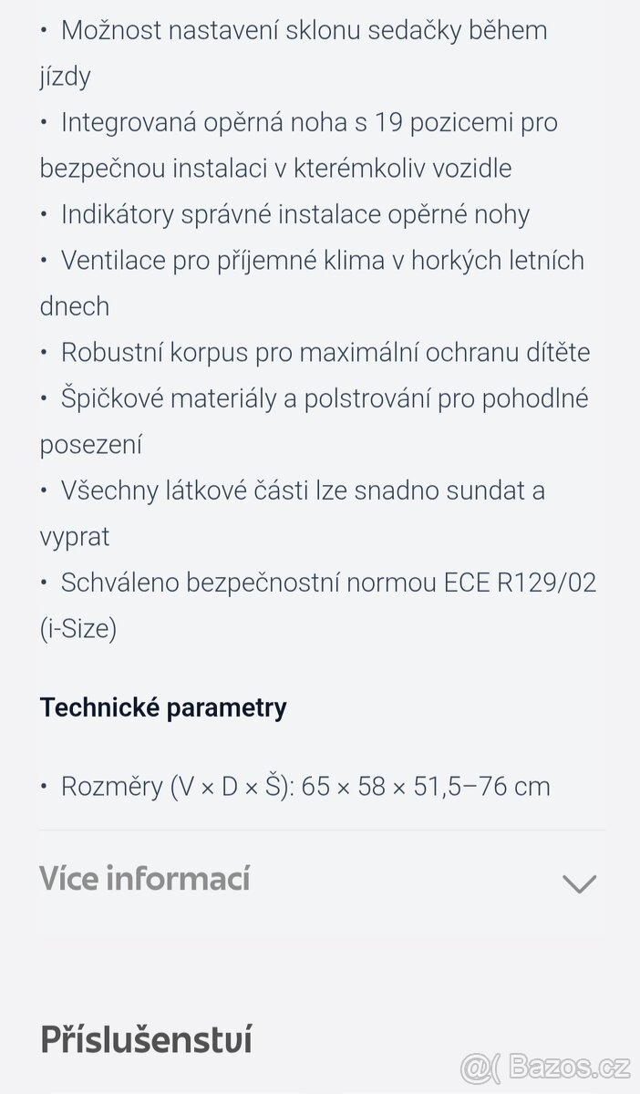 Autosedačka JOIE I-spin 360 E - 12