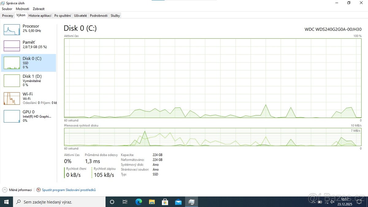 Rychlý notebook Dell Latitude E5450 - 12
