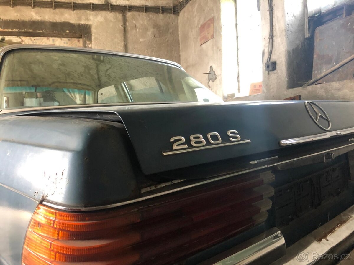 Mercedes 280S W116, najeto 73 tis - 12