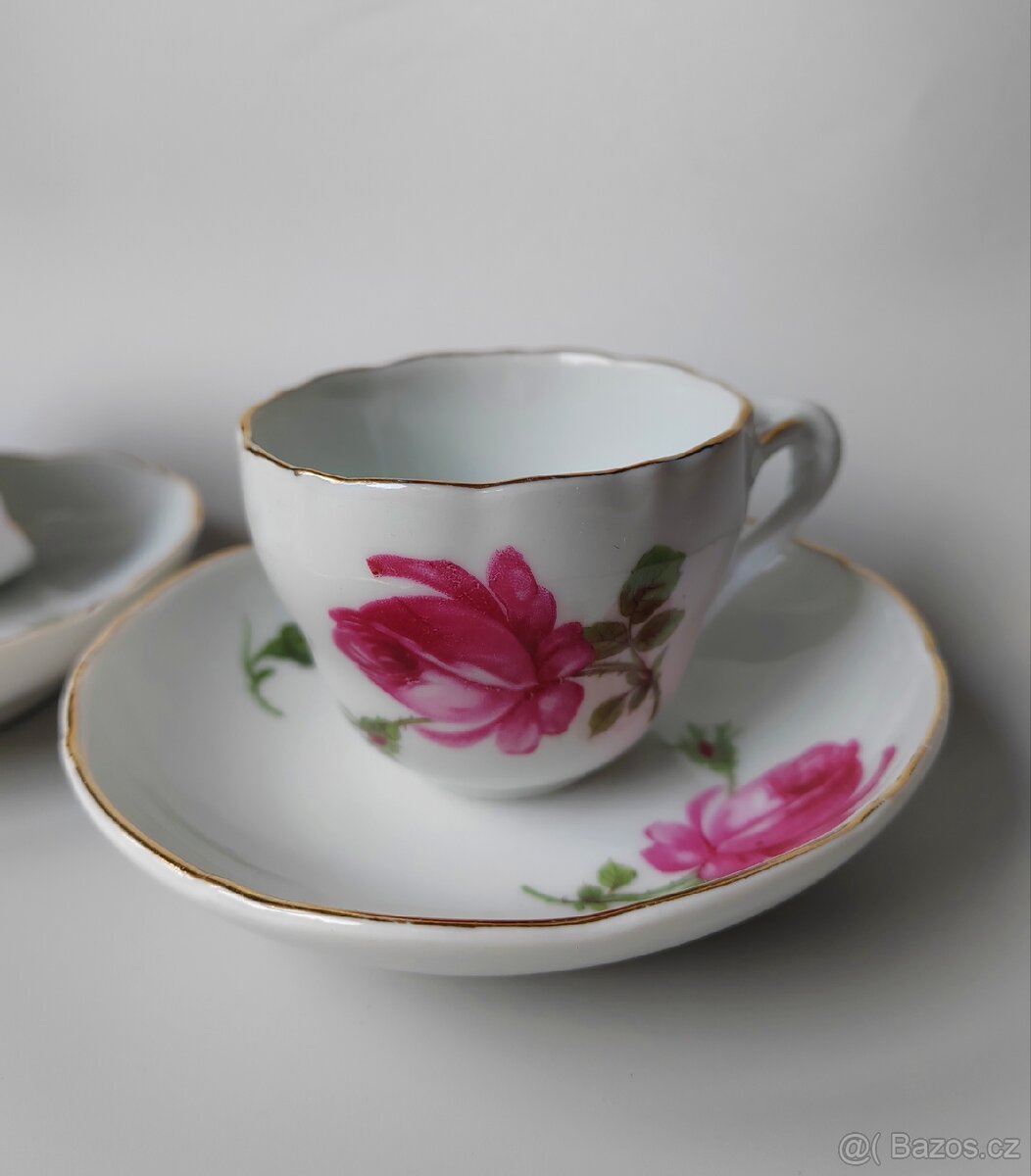 Starožitná porcelánová sada Heinrich Baensch (1900-1930) - 12